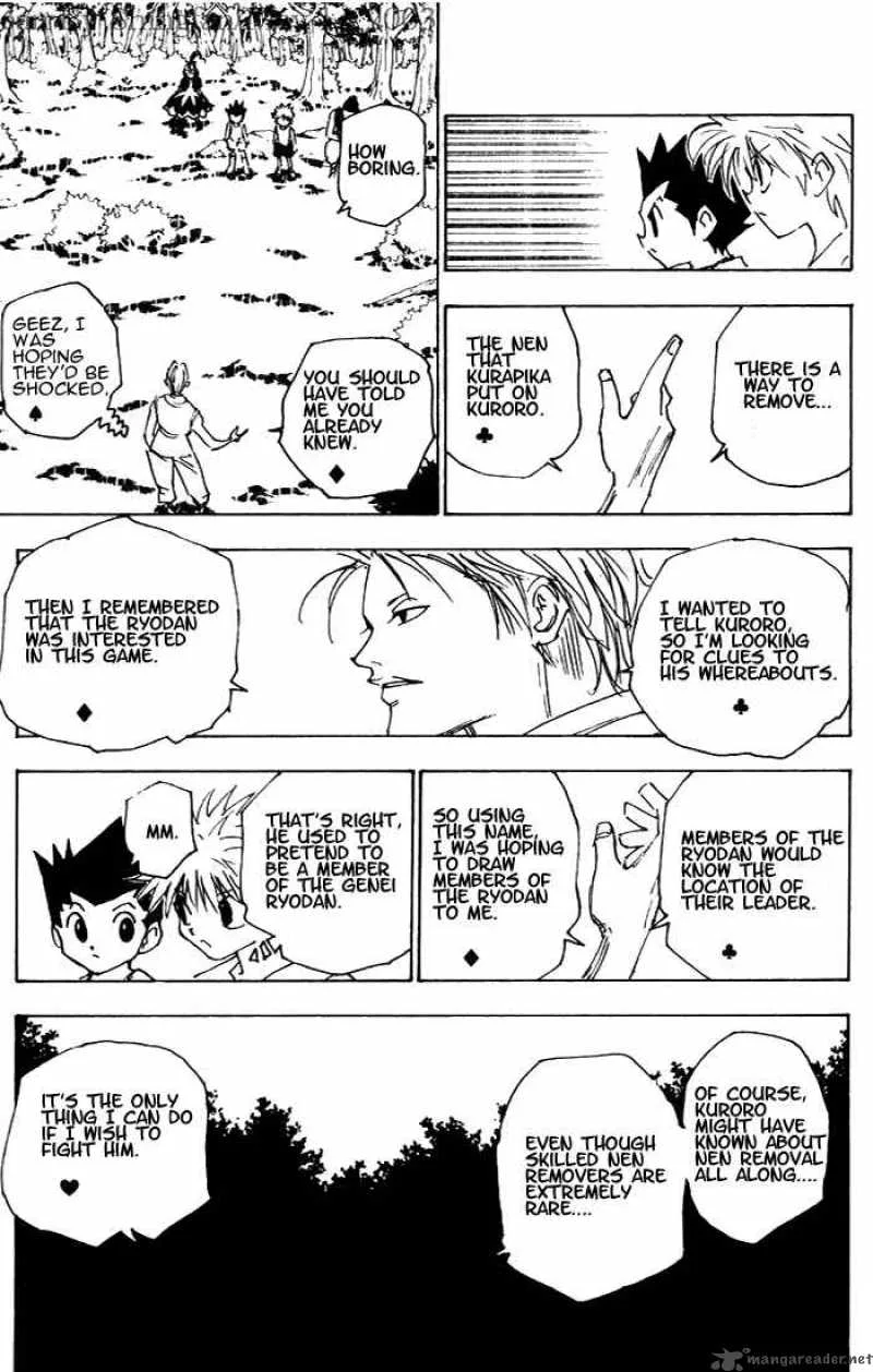 Hunter X Hunter Chapter 158: Reassembling Companions – Page 14
