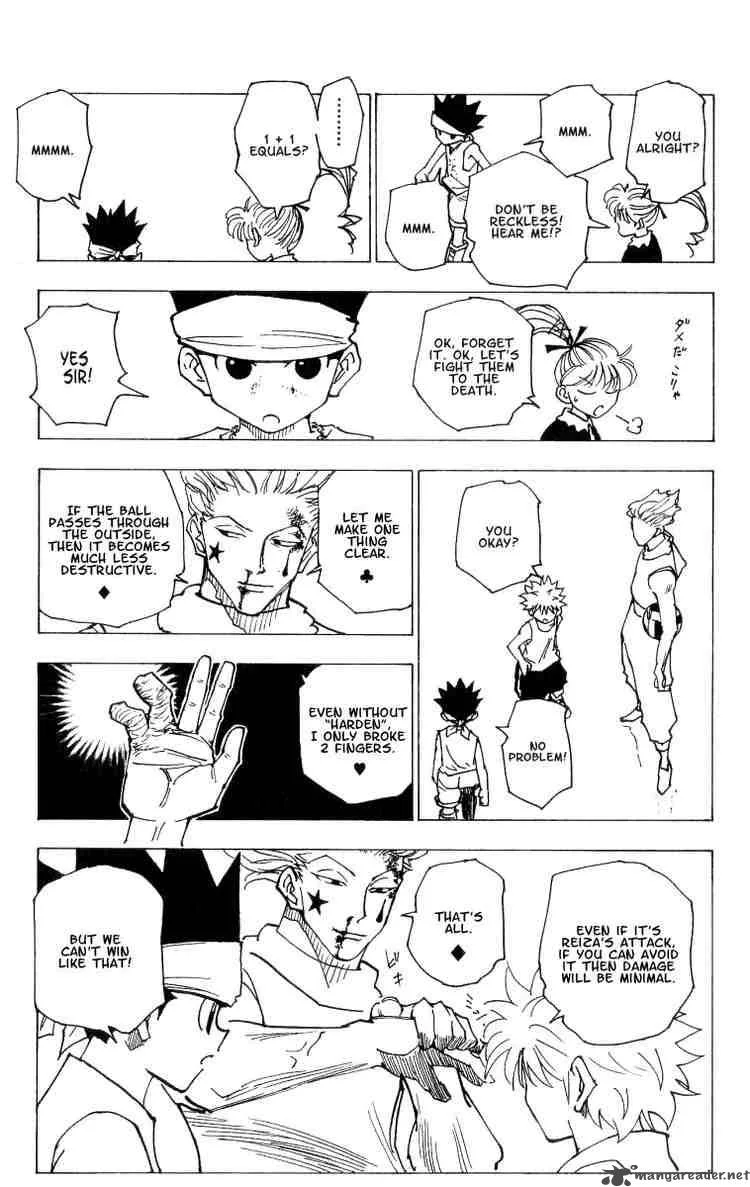 Hunter X Hunter Chapter 164: Face Off 7 – Page 13