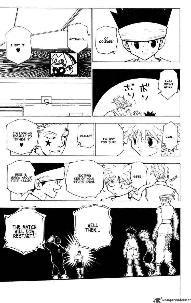 Hunter X Hunter Chapter 166: Face Off 9 – Page 11