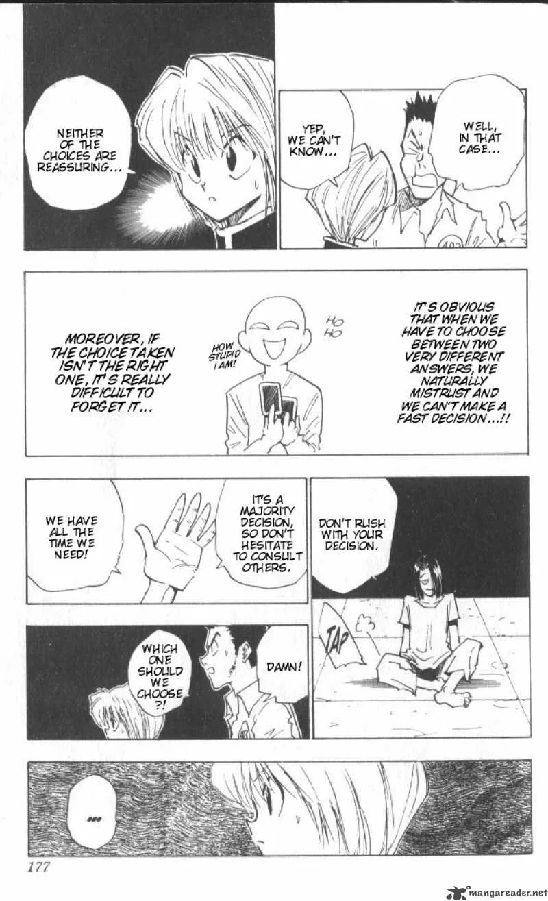 Hunter X Hunter Chapter 17: Two Identical Choices – Page 12