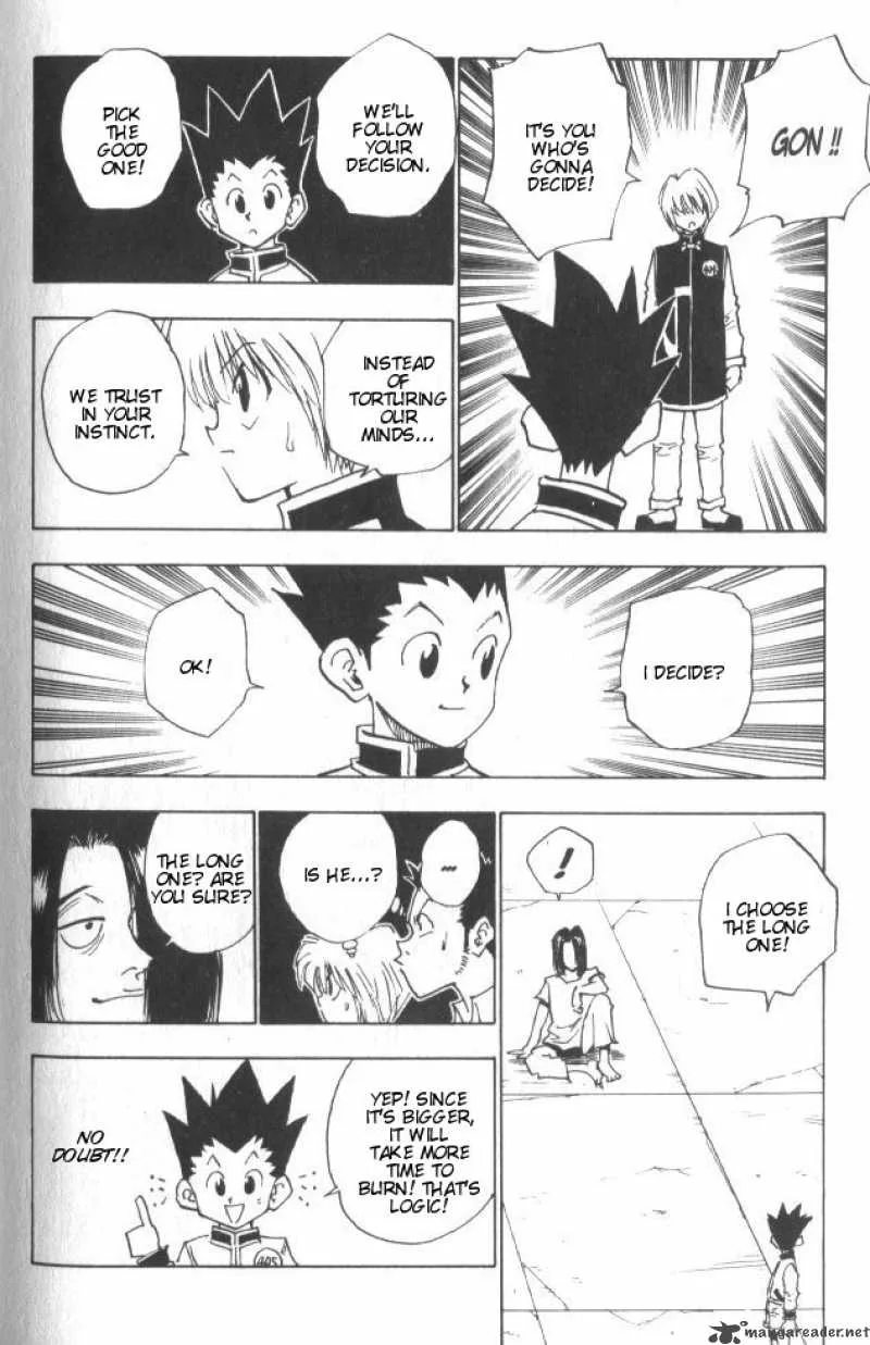Hunter X Hunter Chapter 17: Two Identical Choices – Page 13
