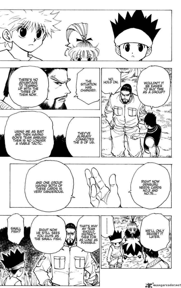 Hunter X Hunter Chapter 170: Attack Of Three 1 – Page 5