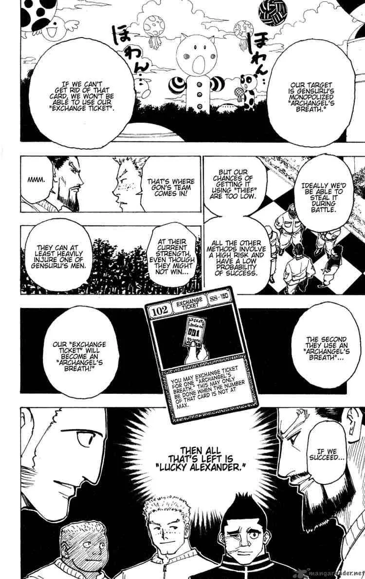 Hunter X Hunter Chapter 170: Attack Of Three 1 – Page 14
