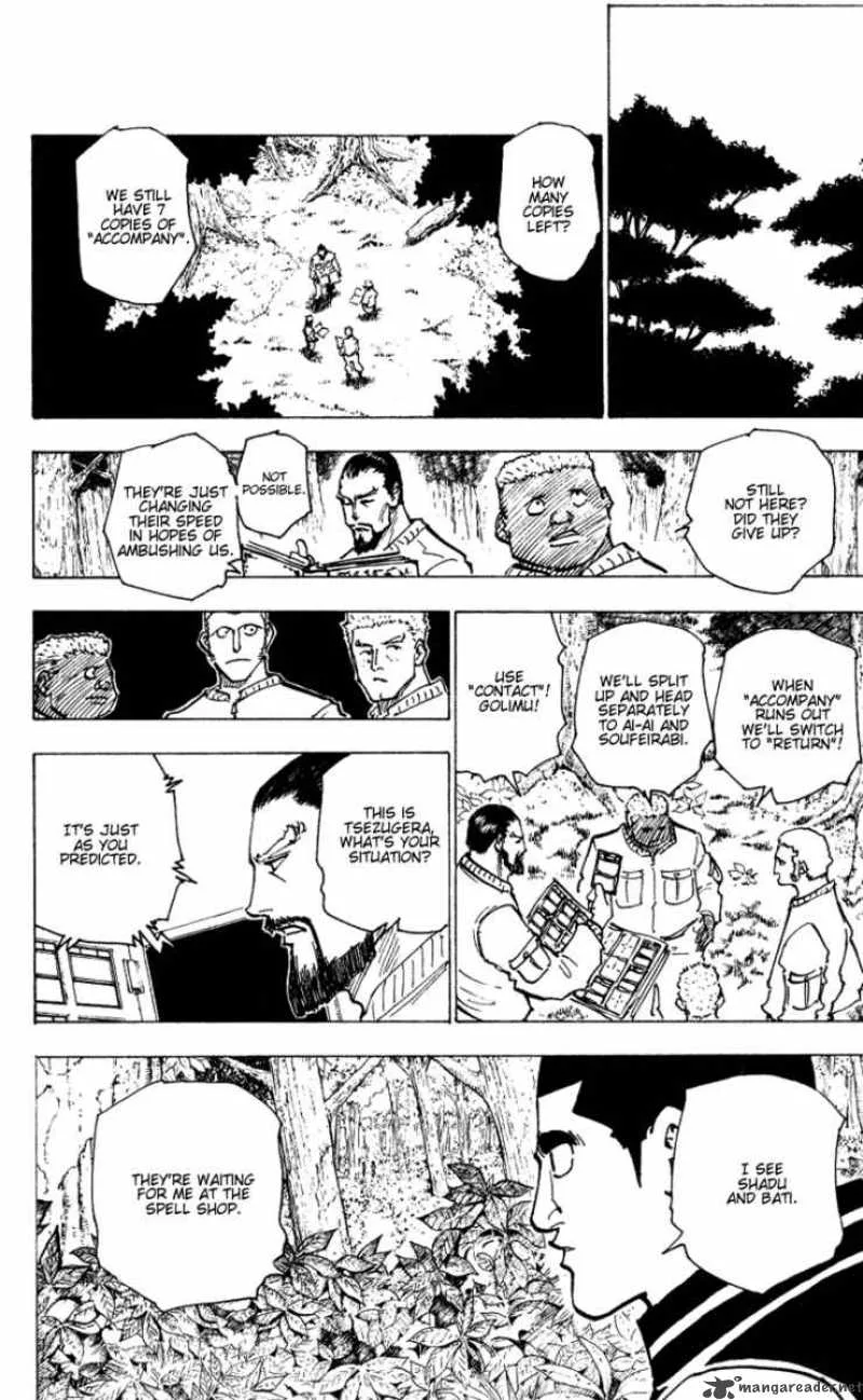 Hunter X Hunter Chapter 173: Attack Of Three 4 – Page 4