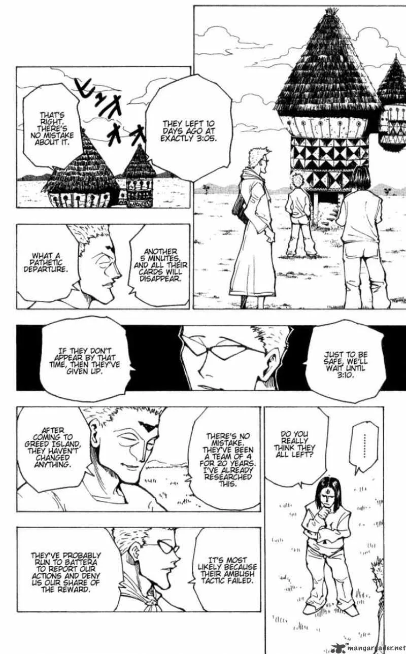 Hunter X Hunter Chapter 174: Attack Of Three 5 – Page 4