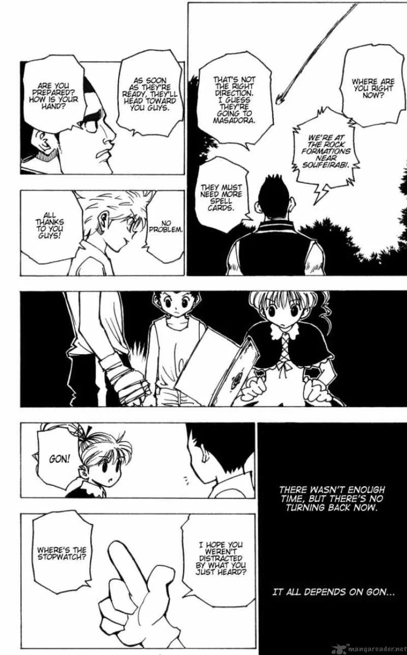 Hunter X Hunter Chapter 174: Attack Of Three 5 – Page 8