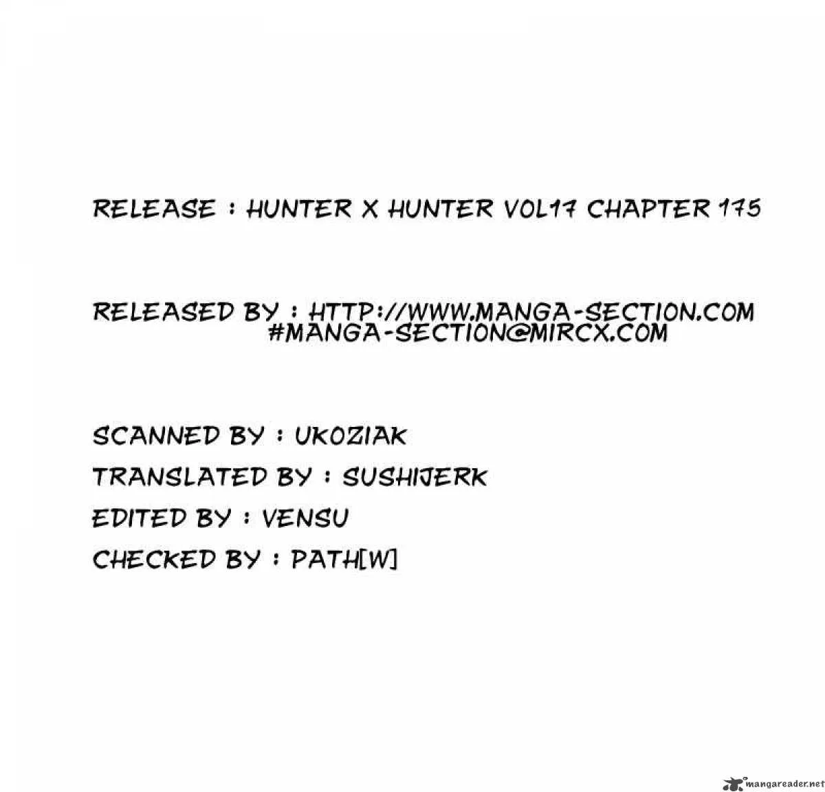 Hunter X Hunter Chapter 175: Attack Of Three 6 – Page 16