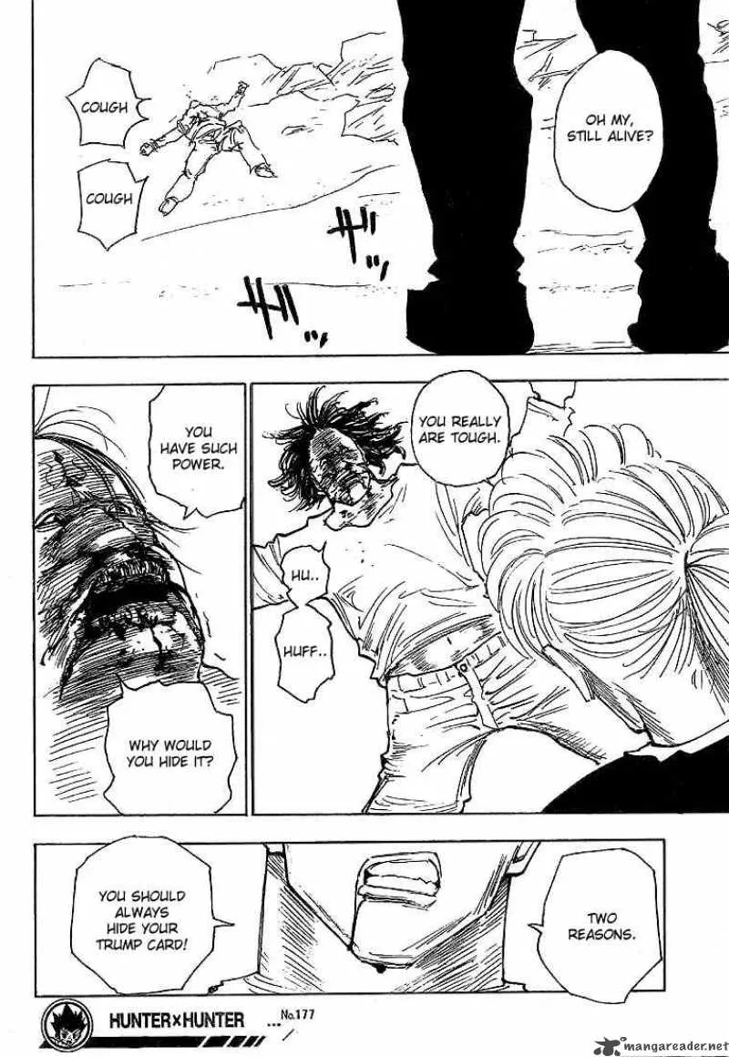 Hunter X Hunter Chapter 177: Attack Of Three 8 – Page 14