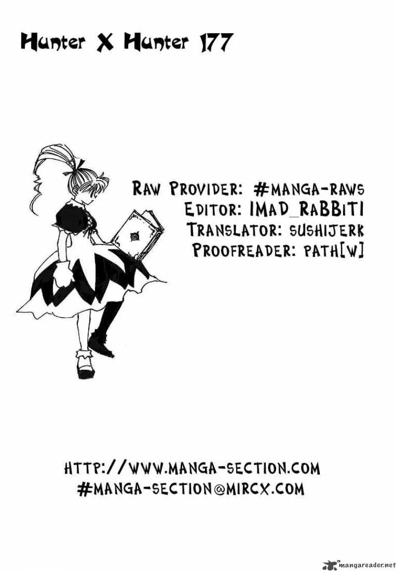 Hunter X Hunter Chapter 177: Attack Of Three 8 – Page 16