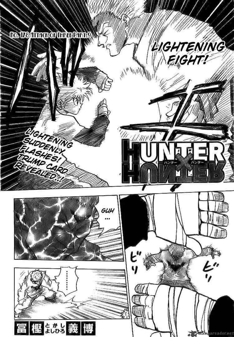 Hunter X Hunter Chapter 178: Attack Of Three 9 – Page 4