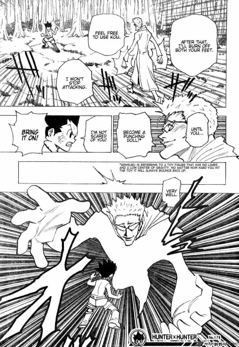 Hunter X Hunter Chapter 179: Attack Of Three 10 – Page 15