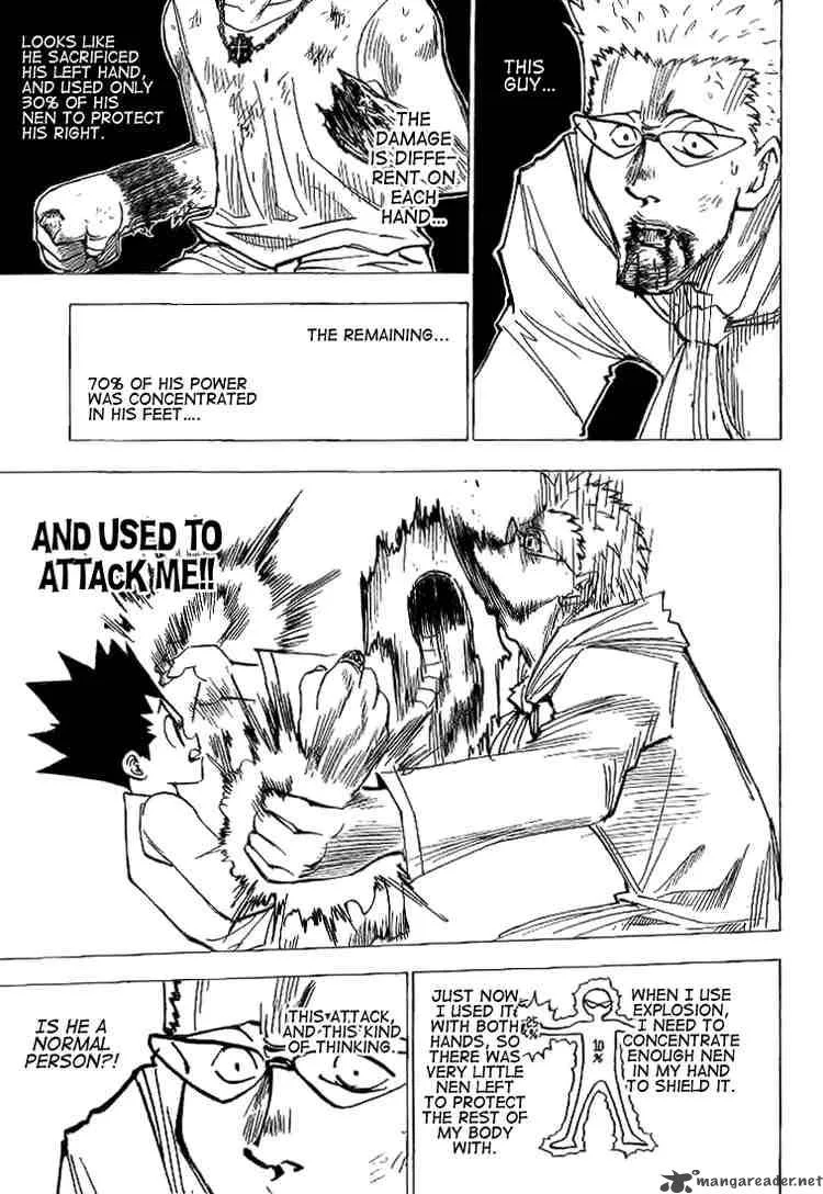 Hunter X Hunter Chapter 180: Attack Of Three 11 – Page 7