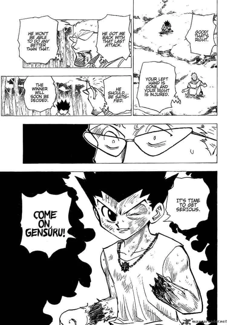 Hunter X Hunter Chapter 180: Attack Of Three 11 – Page 9