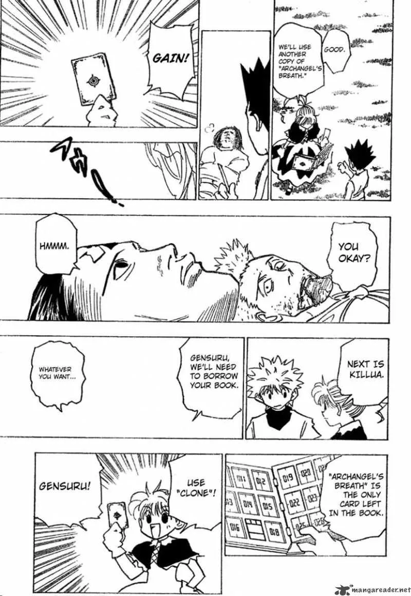 Hunter X Hunter Chapter 182: Attack Of Three 13 – Page 3