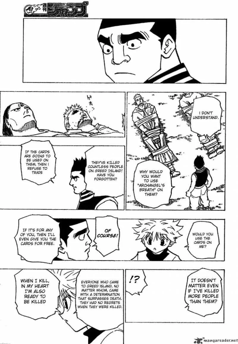 Hunter X Hunter Chapter 182: Attack Of Three 13 – Page 5