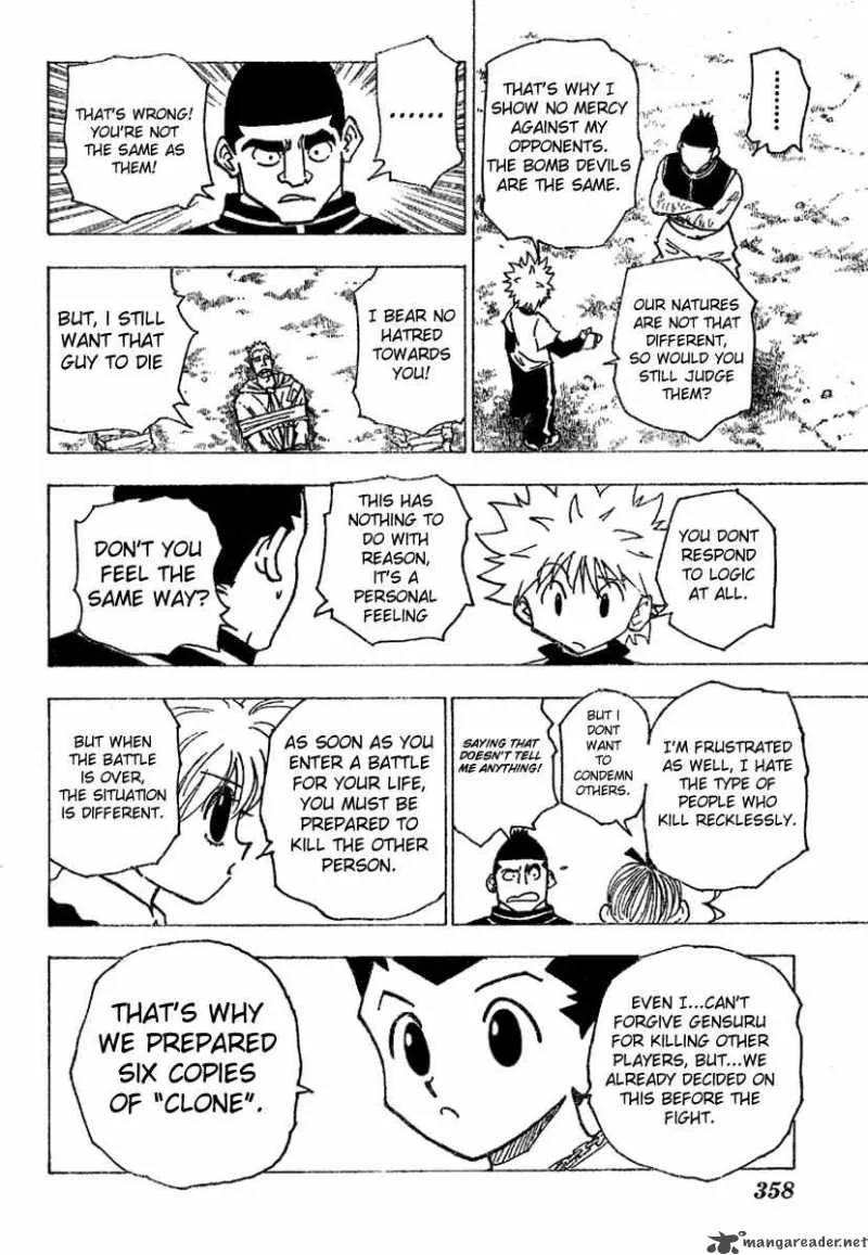 Hunter X Hunter Chapter 182: Attack Of Three 13 – Page 6