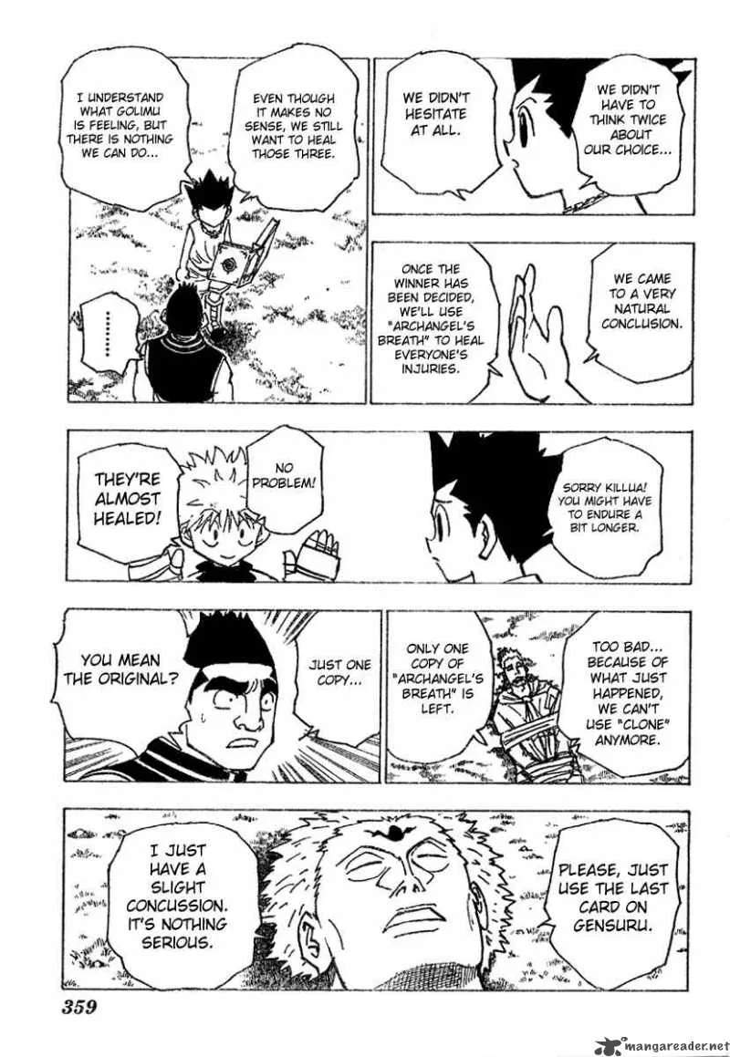 Hunter X Hunter Chapter 182: Attack Of Three 13 – Page 7