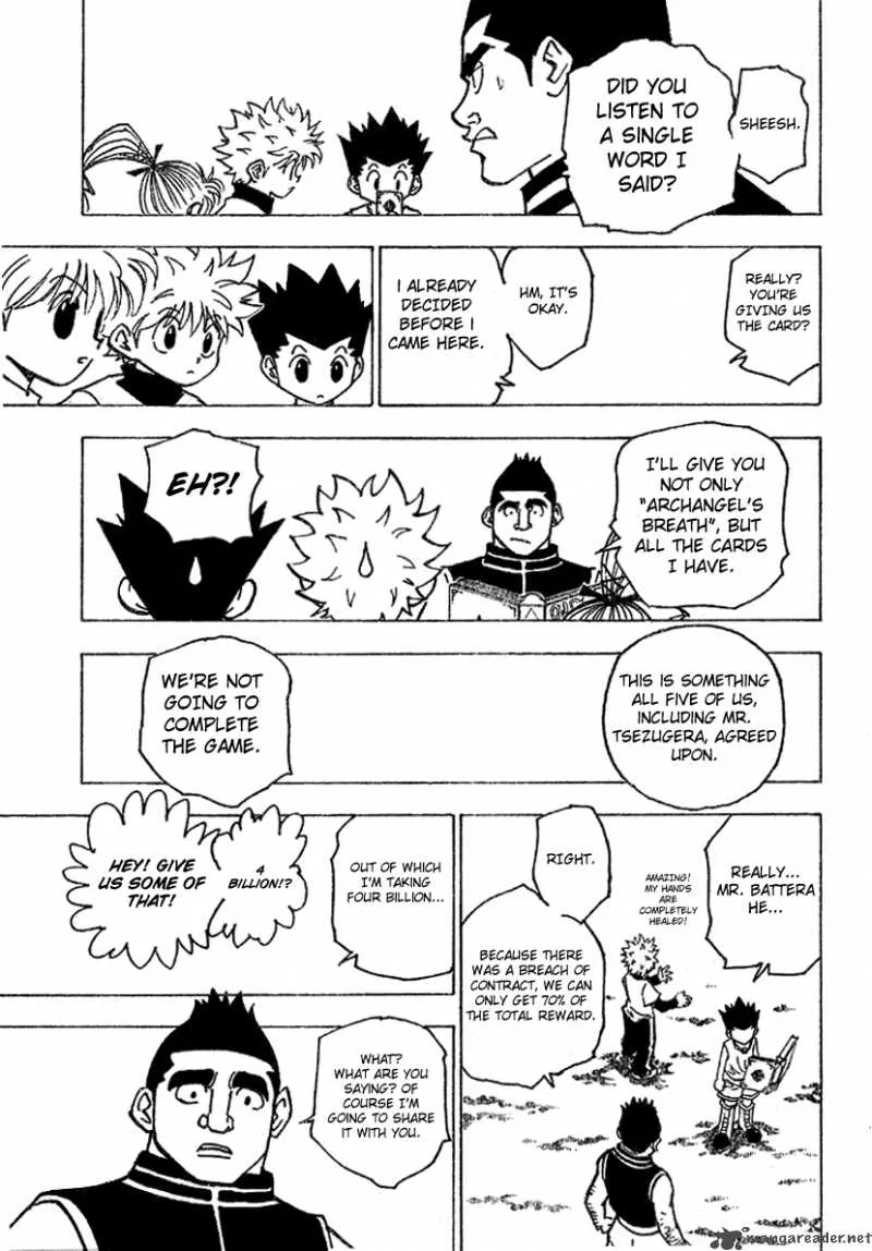 Hunter X Hunter Chapter 182: Attack Of Three 13 – Page 9