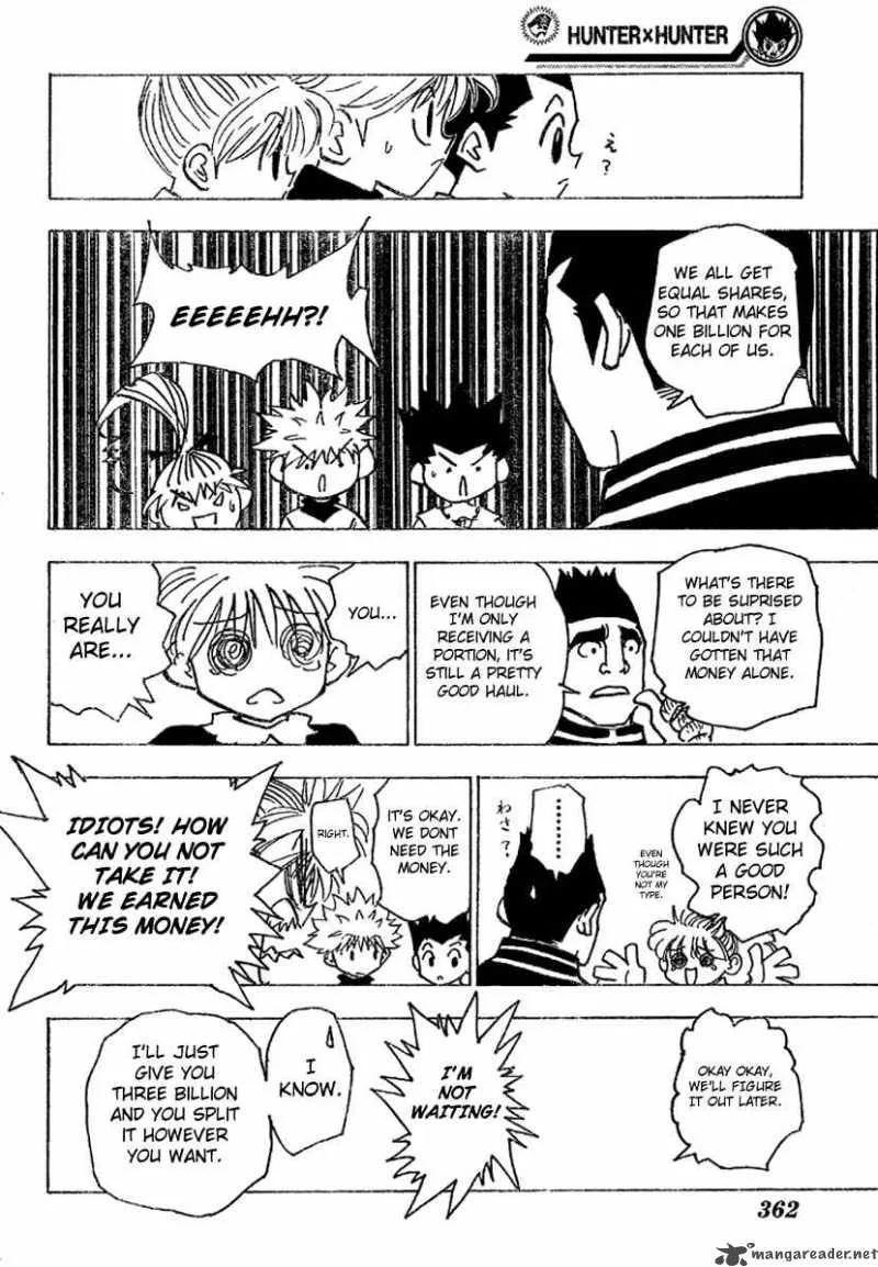 Hunter X Hunter Chapter 182: Attack Of Three 13 – Page 10