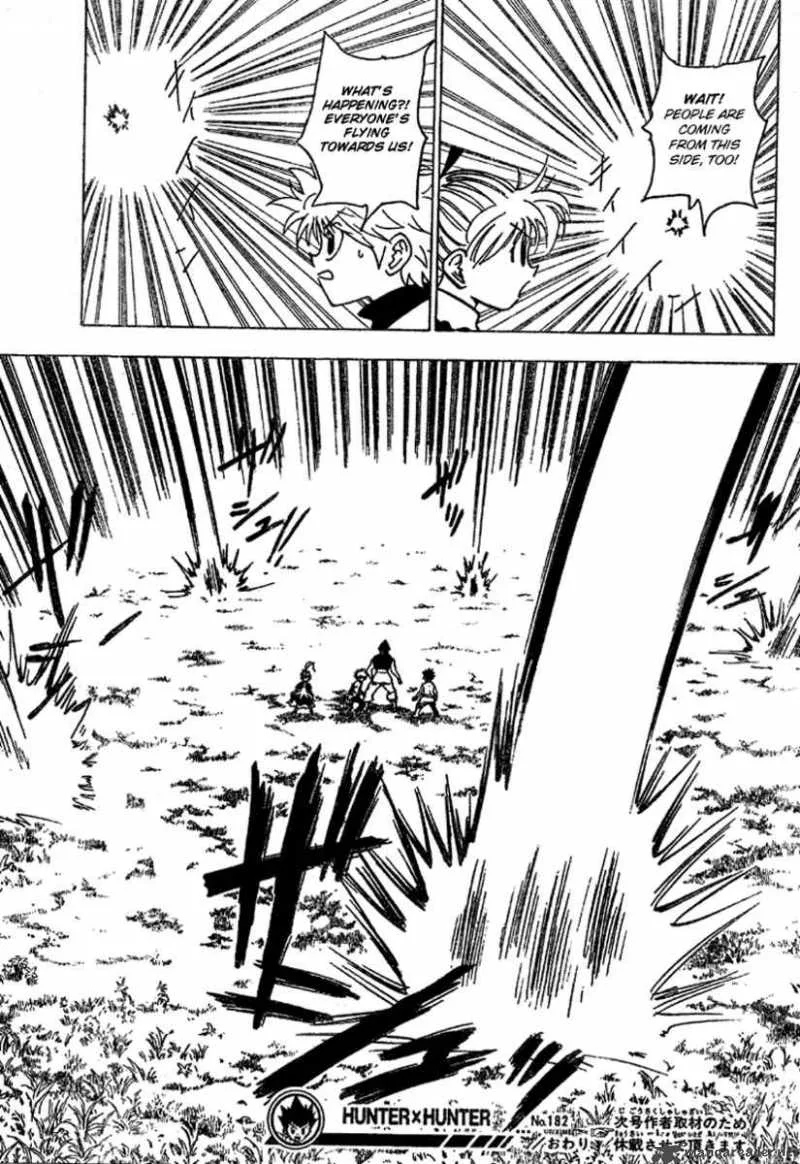 Hunter X Hunter Chapter 182: Attack Of Three 13 – Page 15