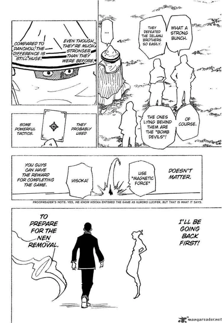 Hunter X Hunter Chapter 183: Attack Of Three 14 – Page 14