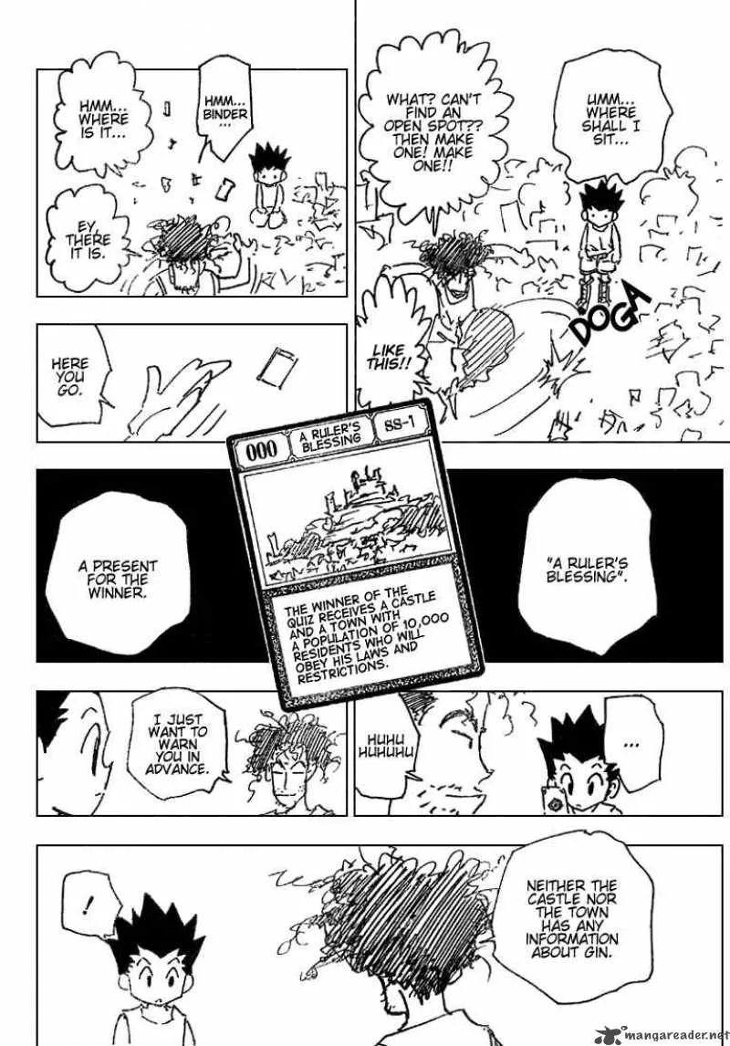 Hunter X Hunter Chapter 184: Selection Of The 3 Cards – Page 2