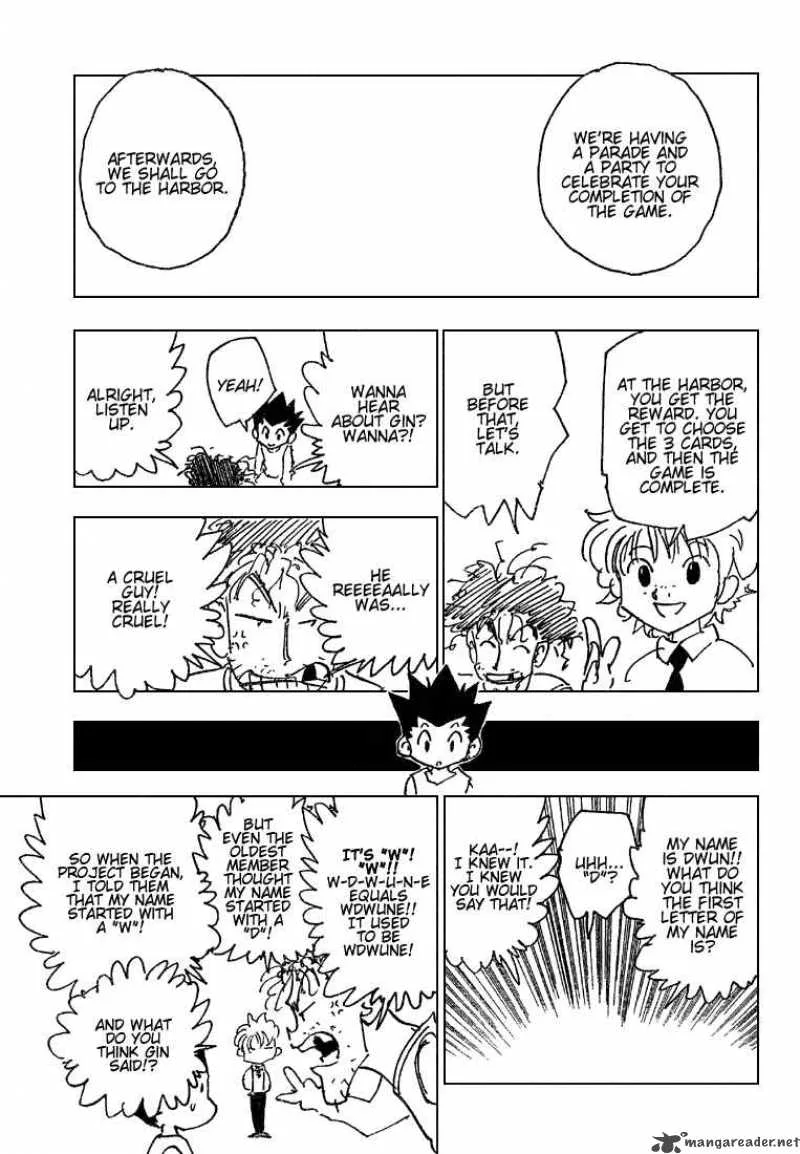Hunter X Hunter Chapter 184: Selection Of The 3 Cards – Page 7
