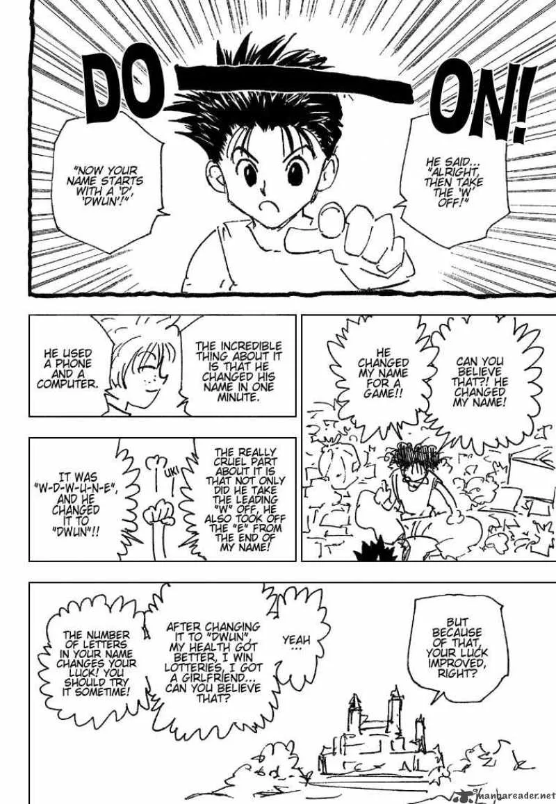 Hunter X Hunter Chapter 184: Selection Of The 3 Cards – Page 8