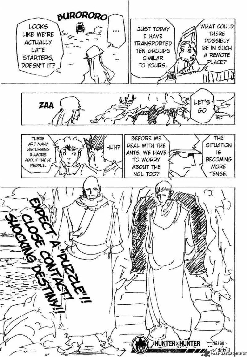 Hunter X Hunter Chapter 188: NGL – Page 14
