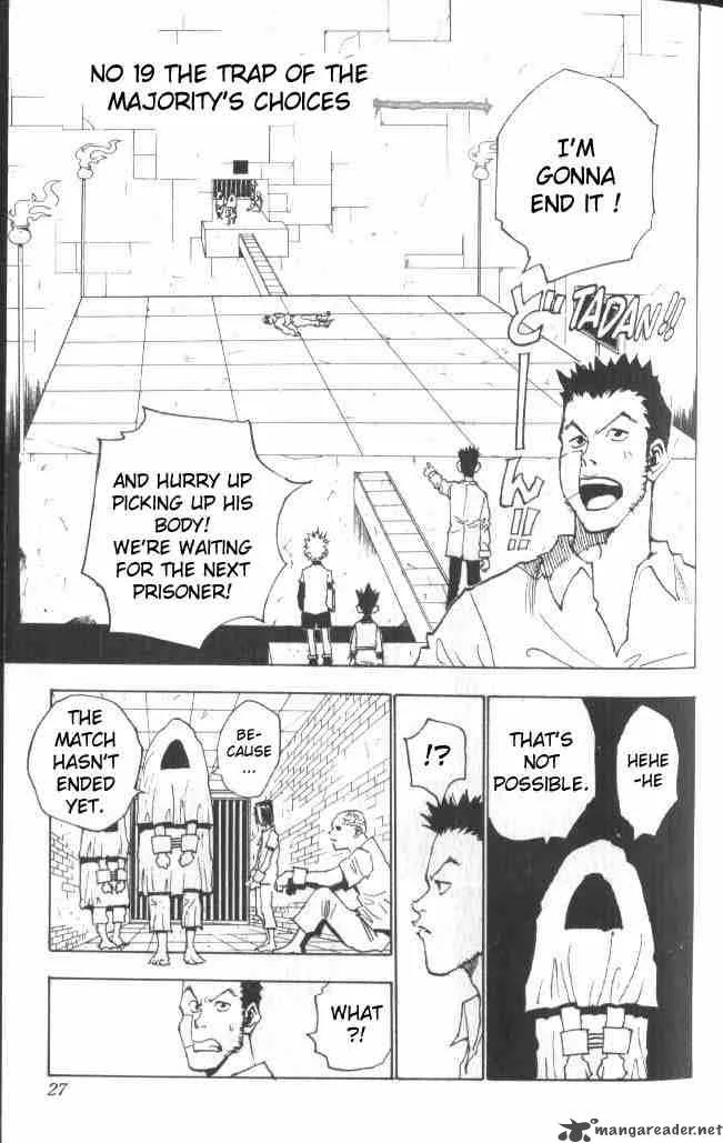 Hunter X Hunter Chapter 19: The Trap Of Majority's Choices – Page 2