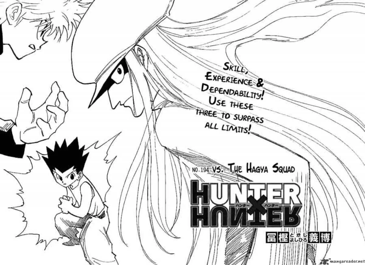 Hunter X Hunter Chapter 194: The Hagya Squad – Page 2