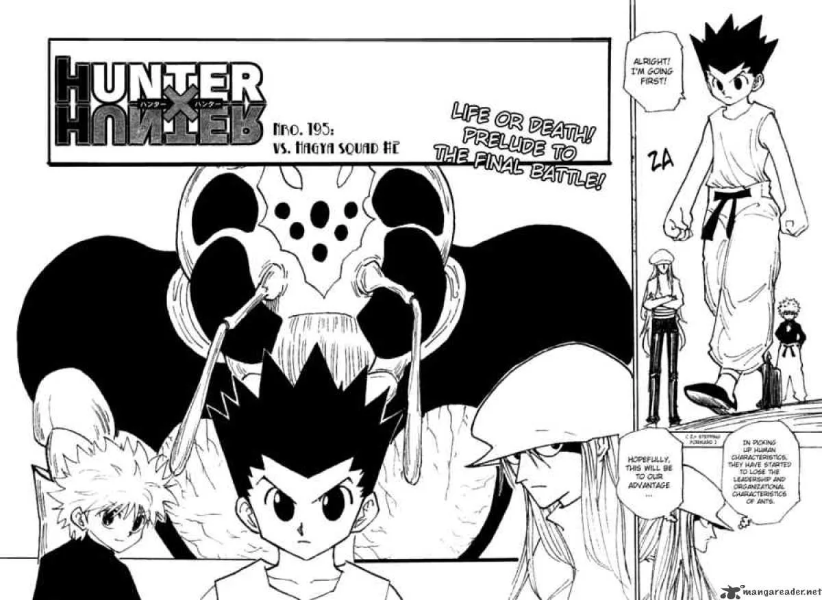 Hunter X Hunter Chapter 195: The Hagya Squad 2 – Page 2