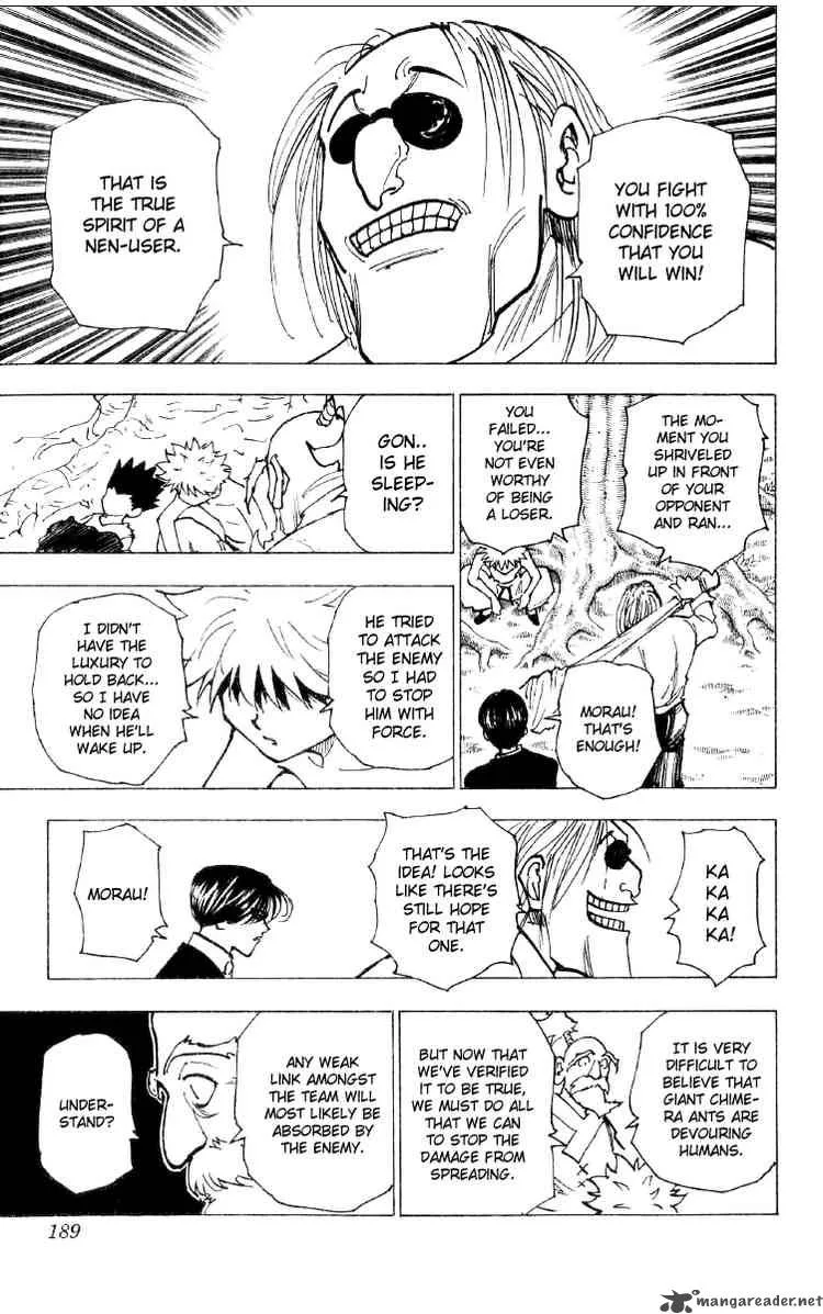 Hunter X Hunter Chapter 199: Light And Shadow – Page 7
