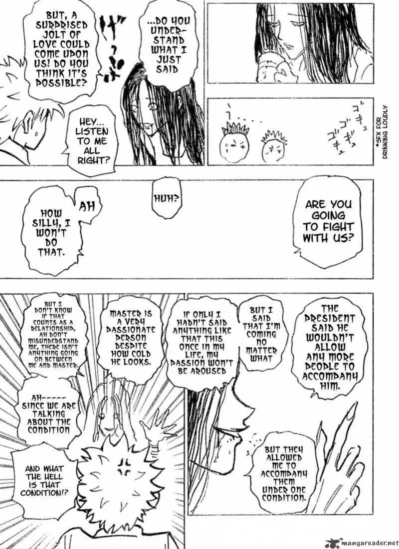 Hunter X Hunter Chapter 200: The Conpition – Page 7