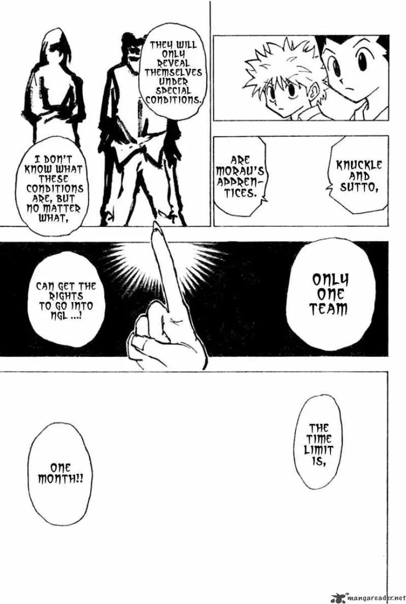 Hunter X Hunter Chapter 200: The Conpition – Page 9