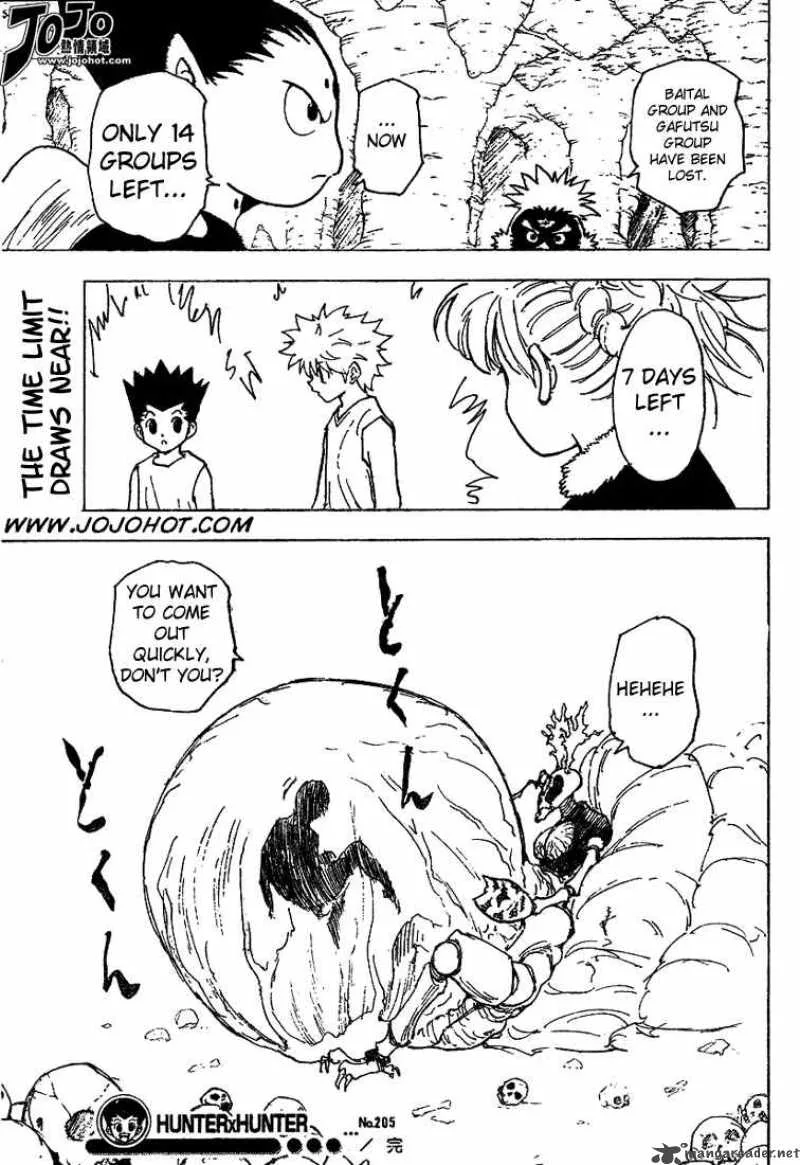 Hunter X Hunter Chapter 205: Remaining Time – Page 16