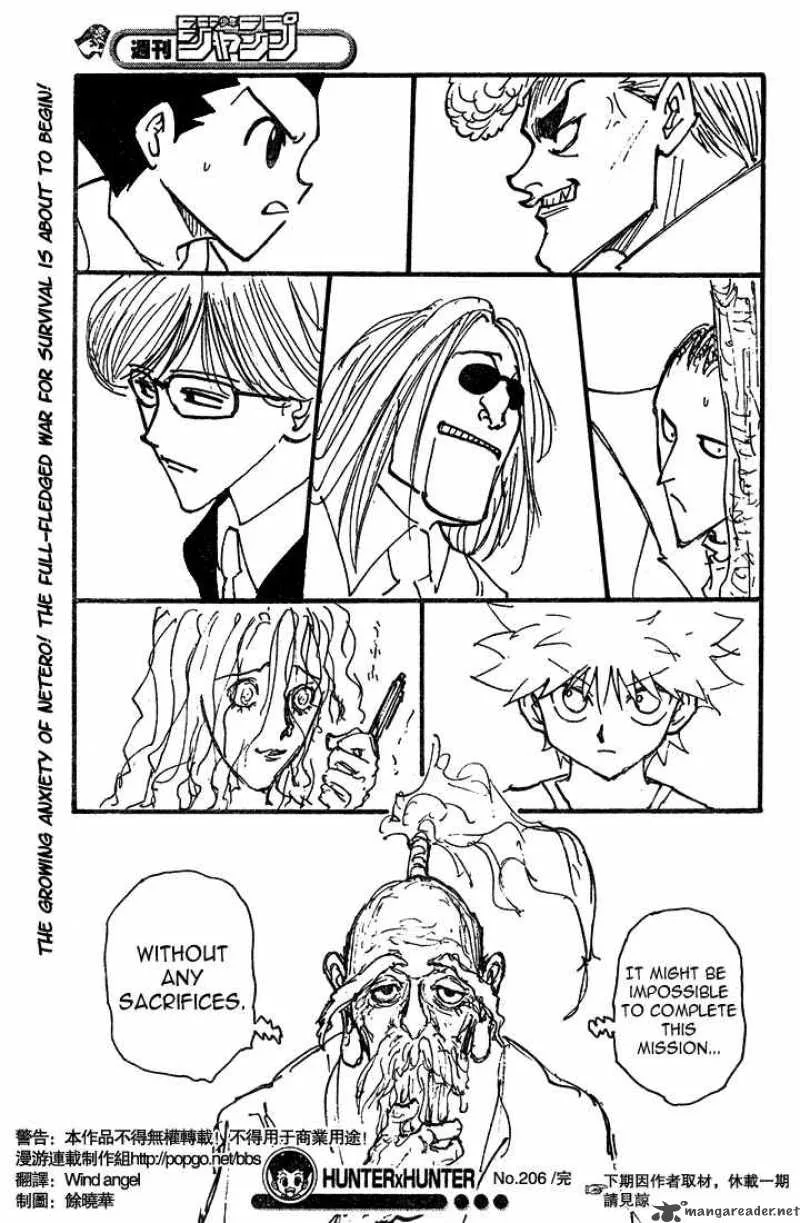 Hunter X Hunter Chapter 206: Victory Or Defeat – Page 15