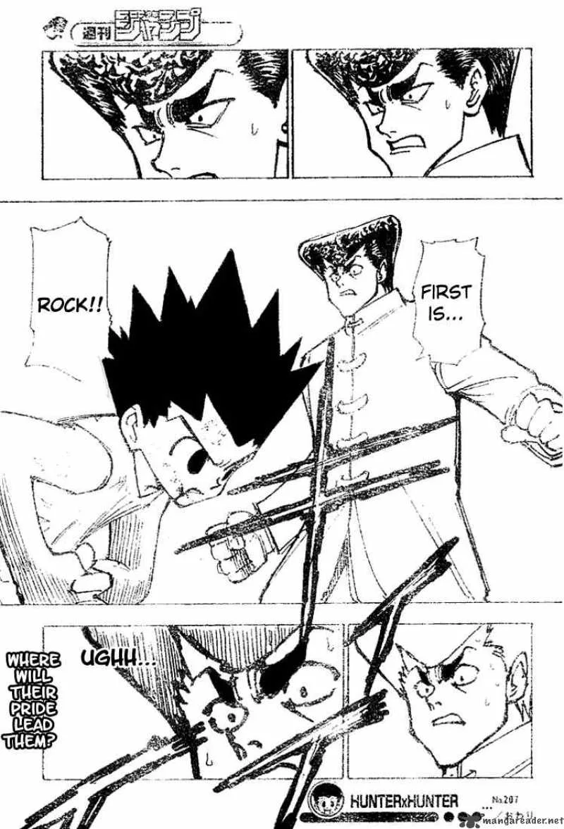 Hunter X Hunter Chapter 207: Weakness 1 – Page 16