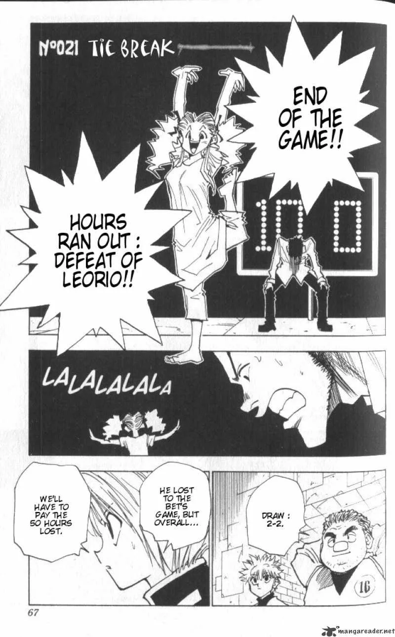 Hunter X Hunter Chapter 21: Tie Break – Page 2