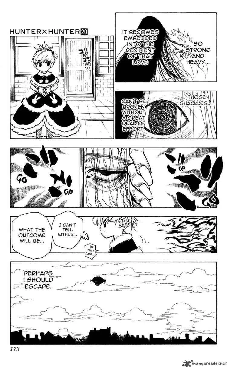 Hunter X Hunter Chapter 210: Weakness 3 – Page 7