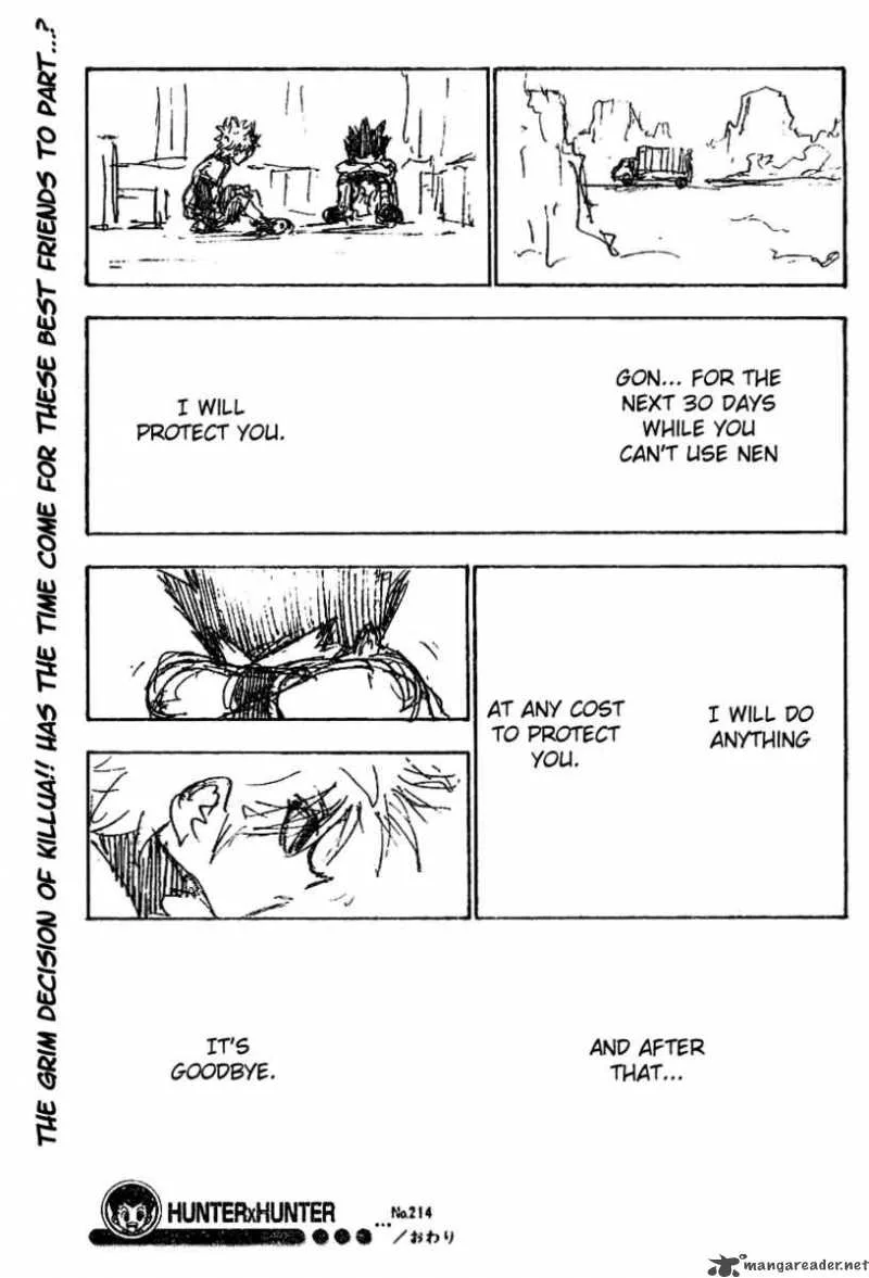 Hunter X Hunter Chapter 214: Decision – Page 16