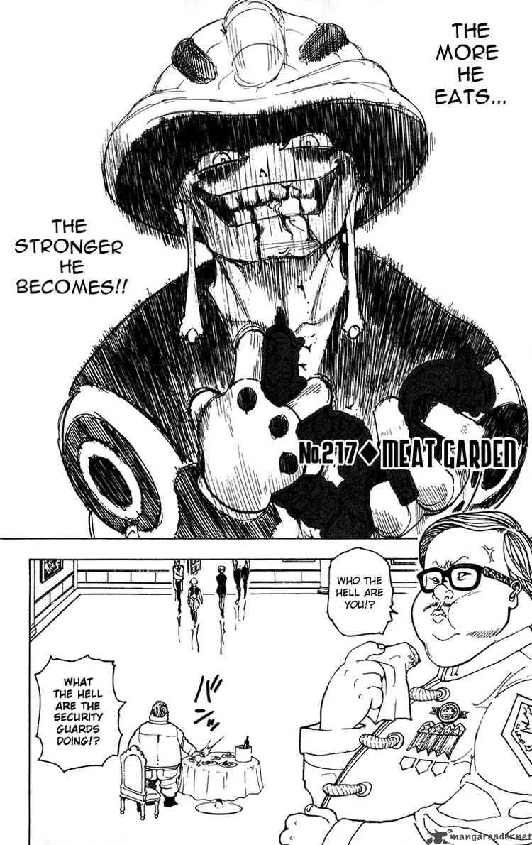Hunter X Hunter Chapter 217: Meat Garden – Page 2