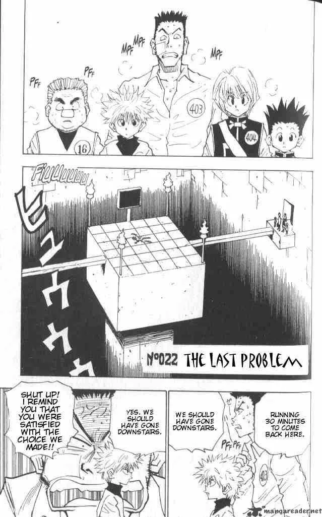 Hunter X Hunter Chapter 22: The Last Problem – Page 2