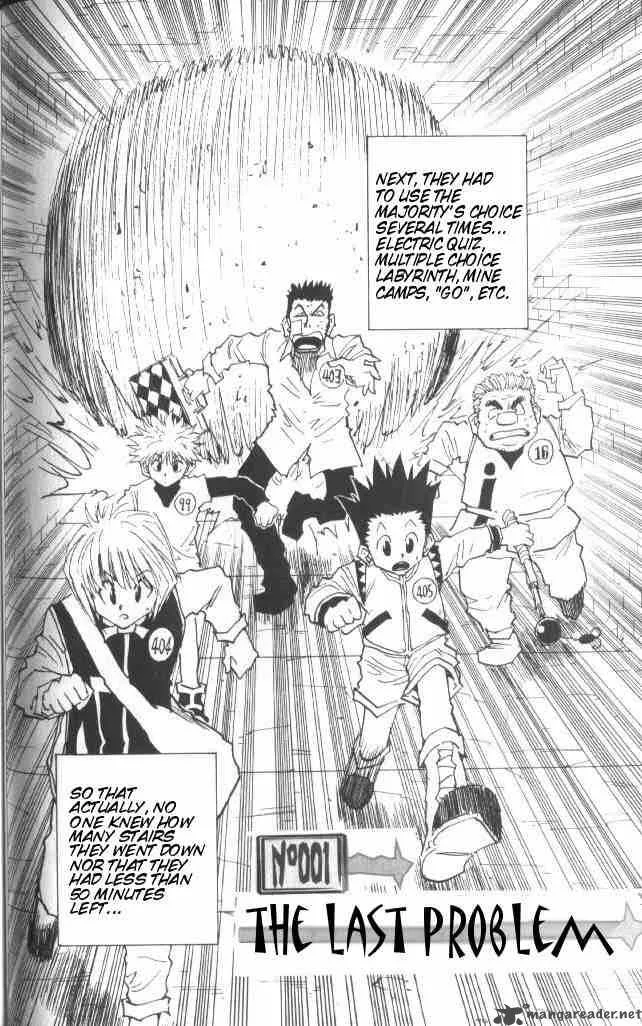 Hunter X Hunter Chapter 22: The Last Problem – Page 3