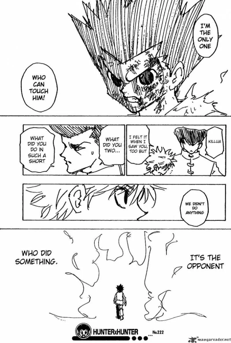 Hunter X Hunter Chapter 222: Reunion 3 – Page 15