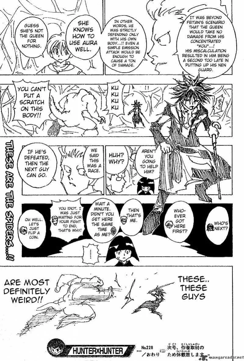 Hunter X Hunter Chapter 228: 10 - 6 – Page 15