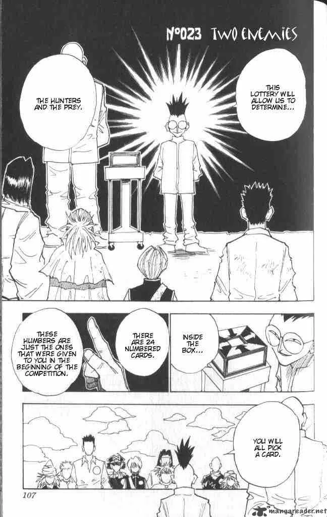 Hunter X Hunter Chapter 23: Two Enemies – Page 2