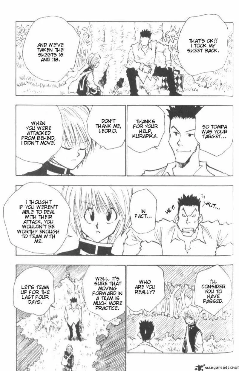 Hunter X Hunter Chapter 26: Final Night's Eve – Page 4