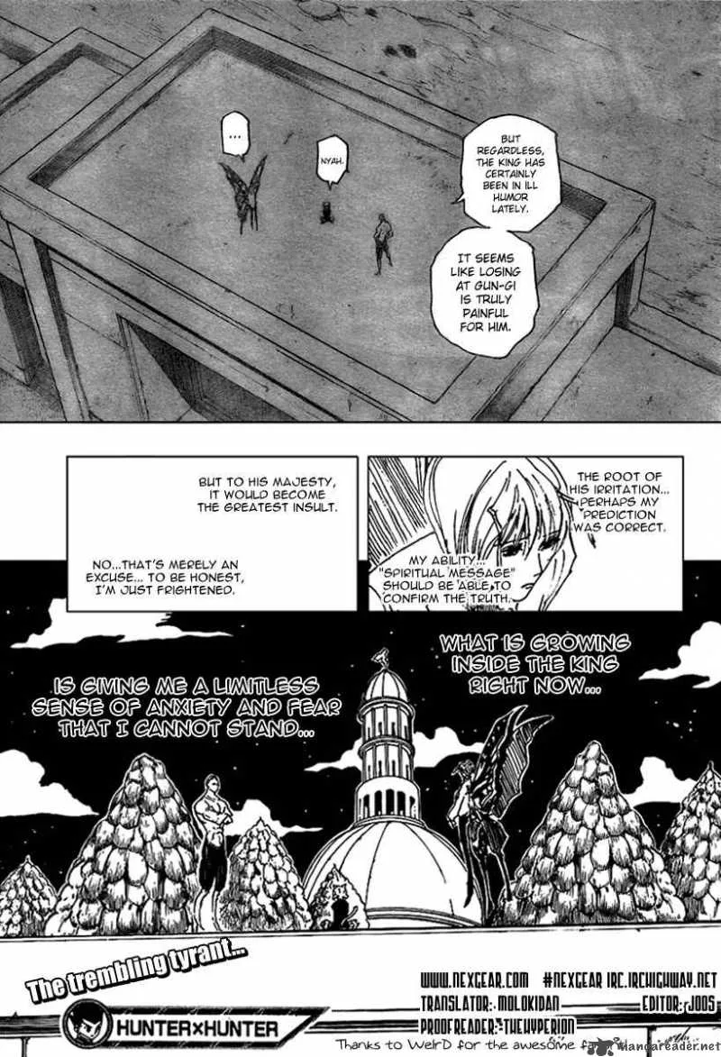 Hunter X Hunter Chapter 261: Charge 1 – Page 19