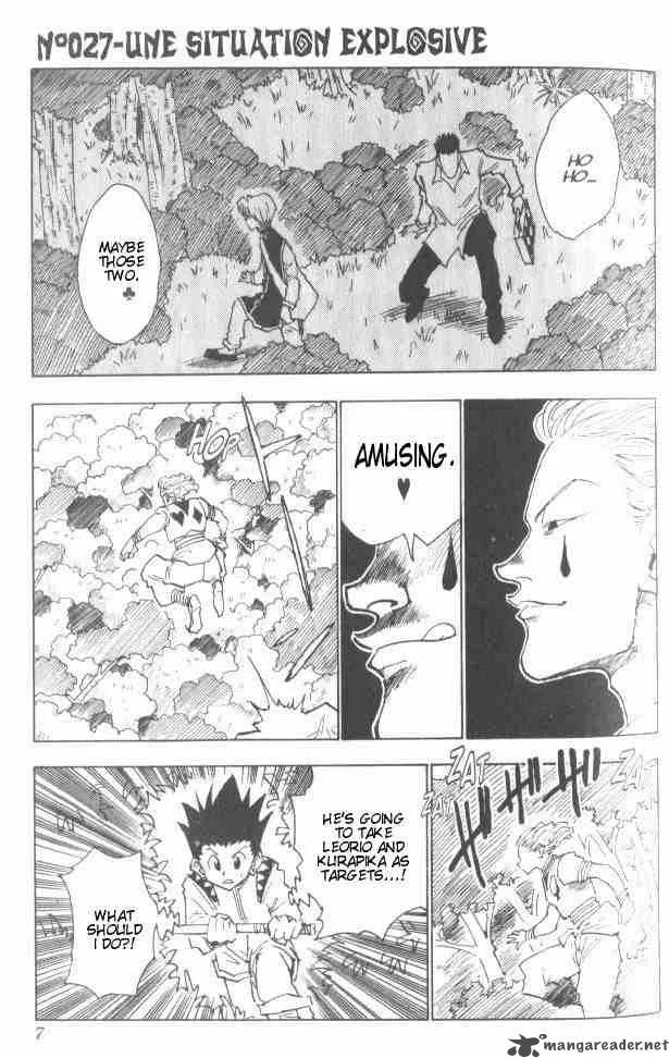 Hunter X Hunter Chapter 27: An Explosive Situation – Page 2